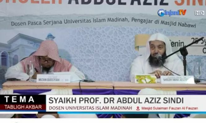 Ringkasan Dari Tabligh Akbar Prof. Dr. Sholeh Abdul Aziz Sindi Hafidzahullah